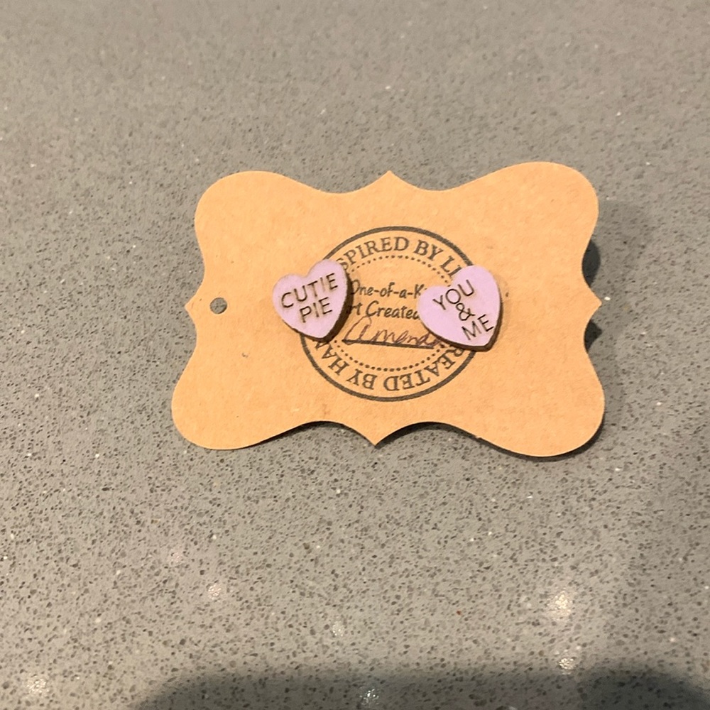 Valentine’s Day earrings